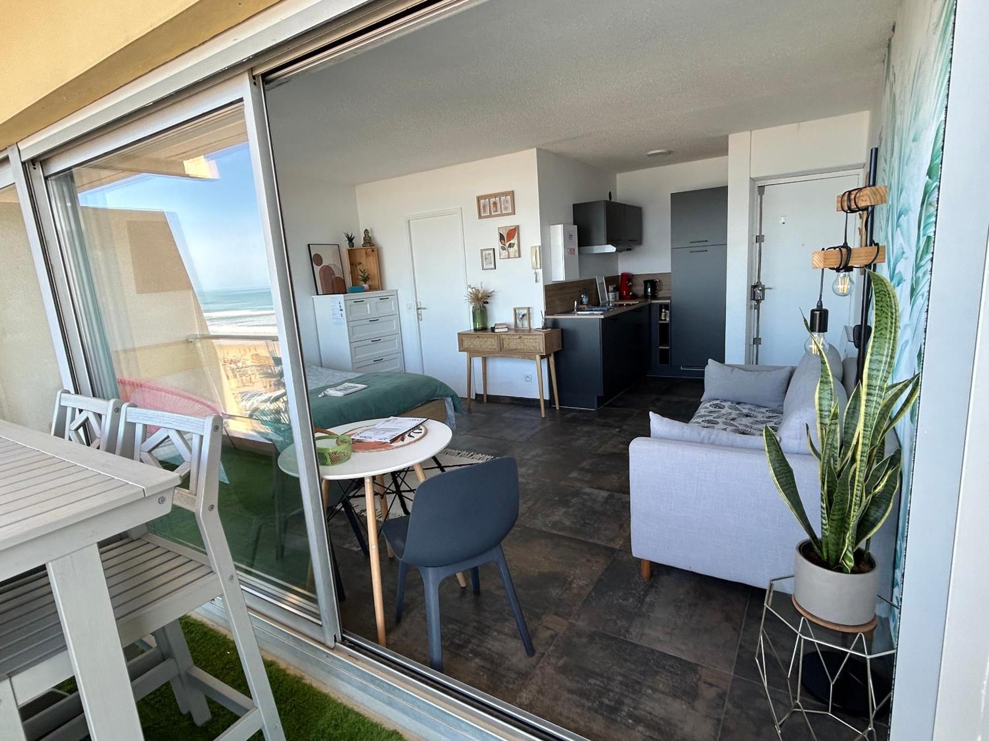 Appartamento Superbe Vue A 180° Sur L'Ocean Lacanau Esterno foto