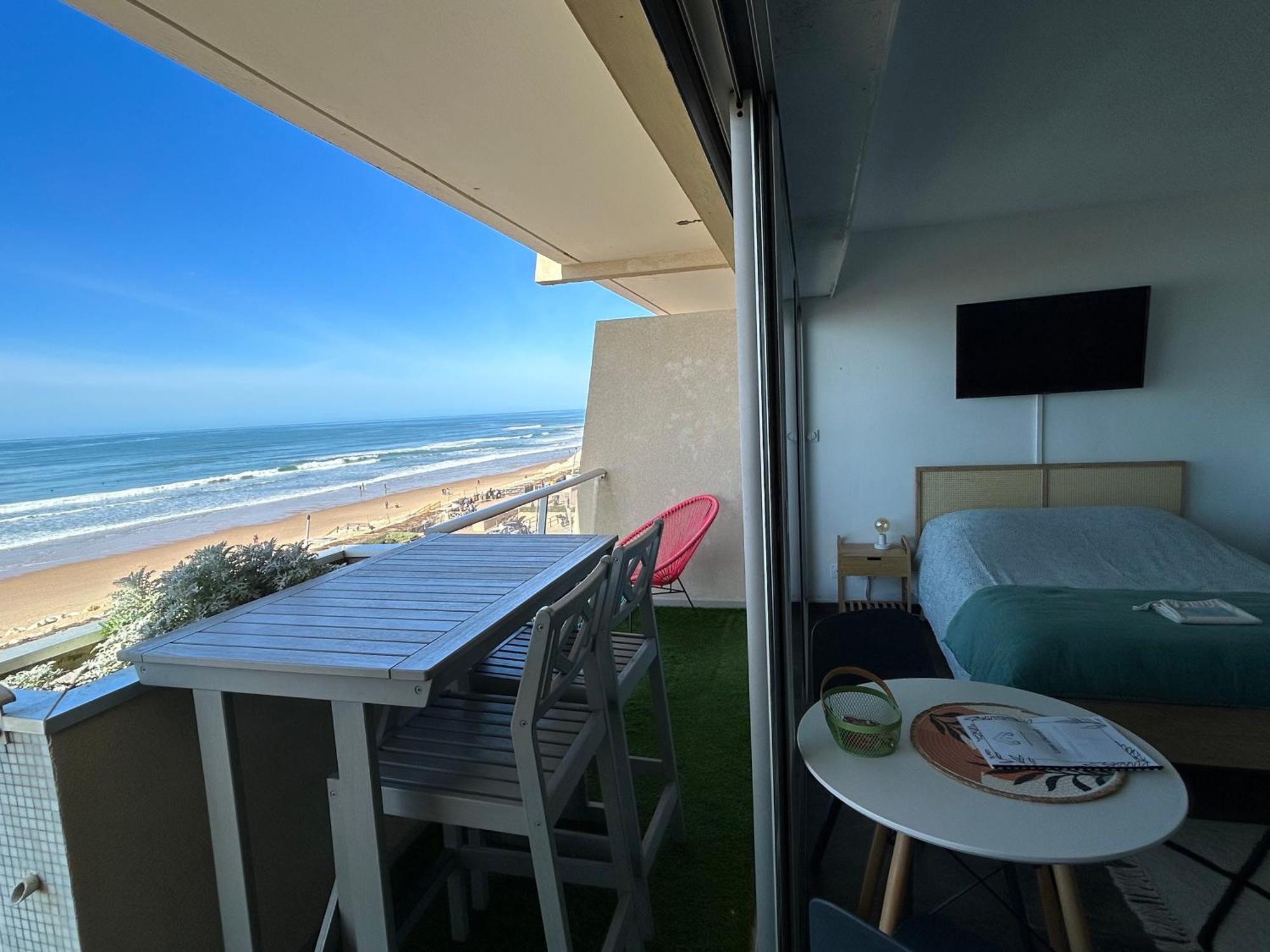 Appartamento Superbe Vue A 180° Sur L'Ocean Lacanau Esterno foto